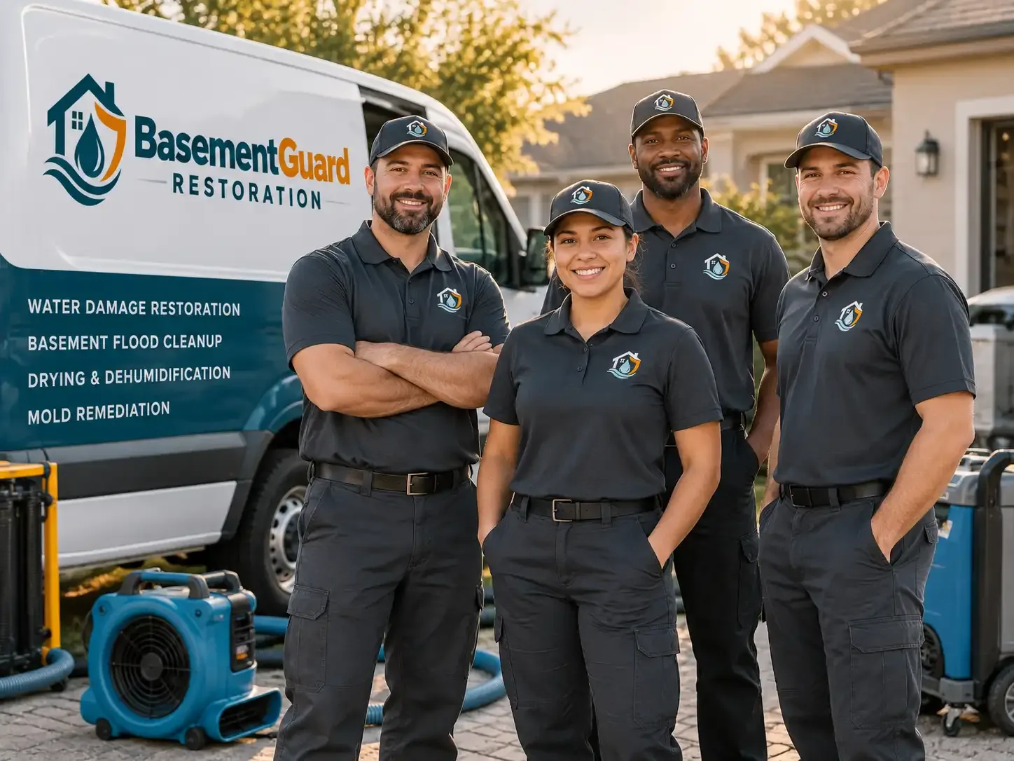 Basement Water Damage Restoration company in Russell, MA